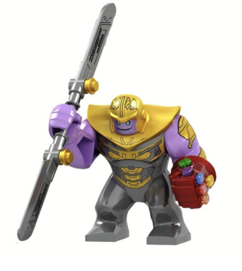 Armored warrior big fig with gauntlet